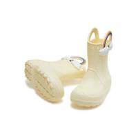 Bota crocs handle it rain boot k buttercream
