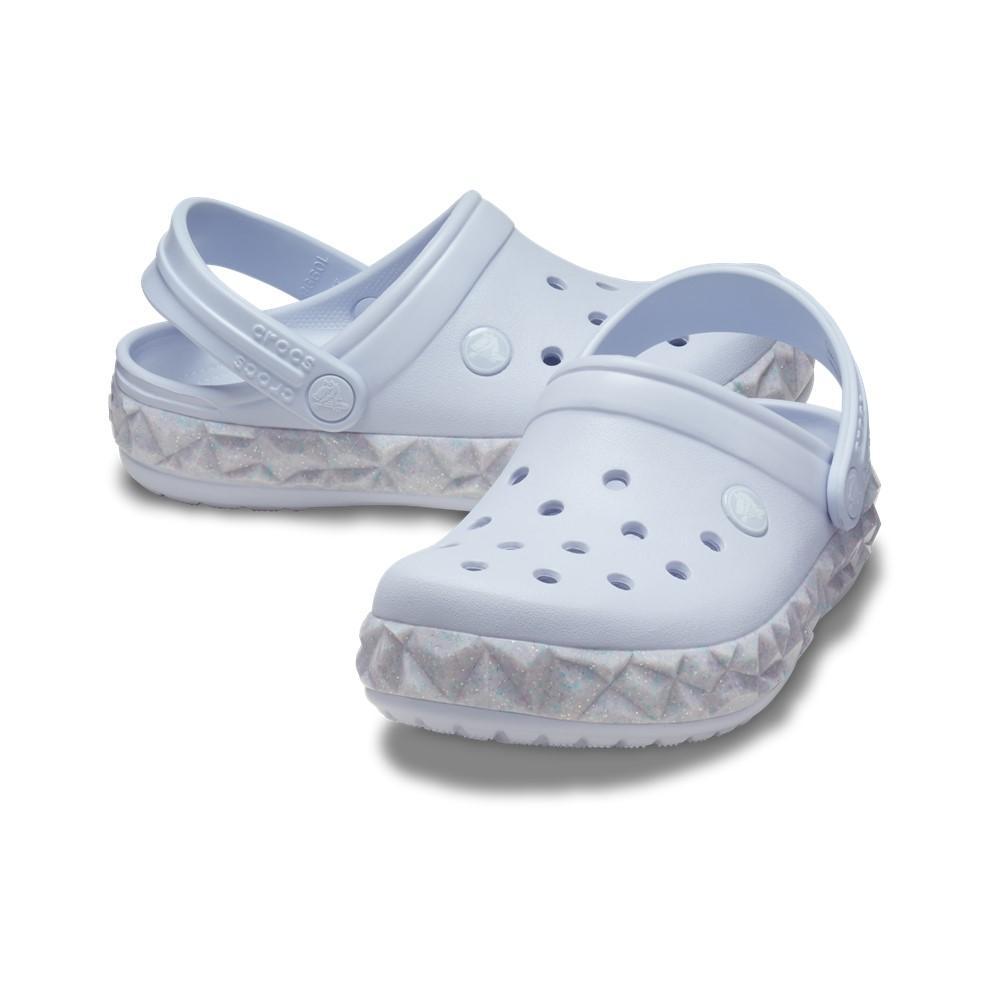 Sandália crocs crocband geometric glow band clog t dreamscape - 4