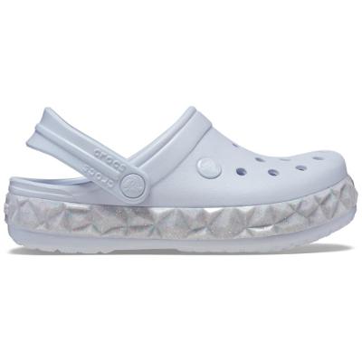 Sandália crocs crocband geometric glow band clog t dreamscape