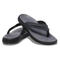 Chinelo crocs yukon vista ii lr flip black