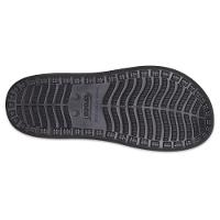 Chinelo crocs yukon vista ii lr flip black - 6