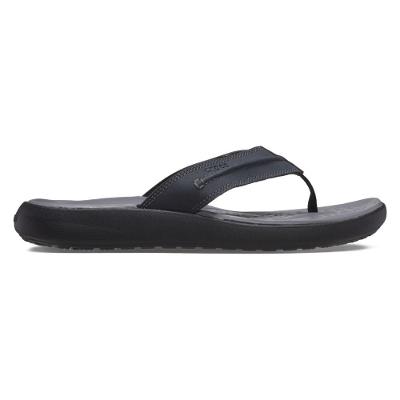 Chinelo crocs yukon vista ii lr flip black