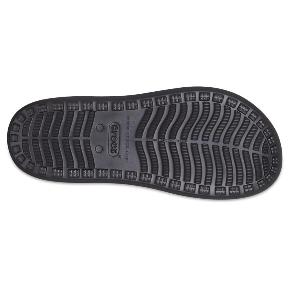 Chinelo crocs yukon vista ii lr flip black - 6