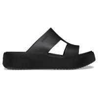 Sandália crocs getaway platform h-strap black - 1