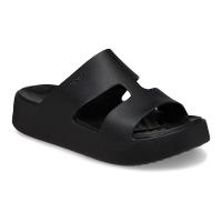 Sandália crocs getaway platform h-strap black - 2