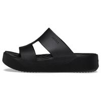 Sandália crocs getaway platform h-strap black - 3