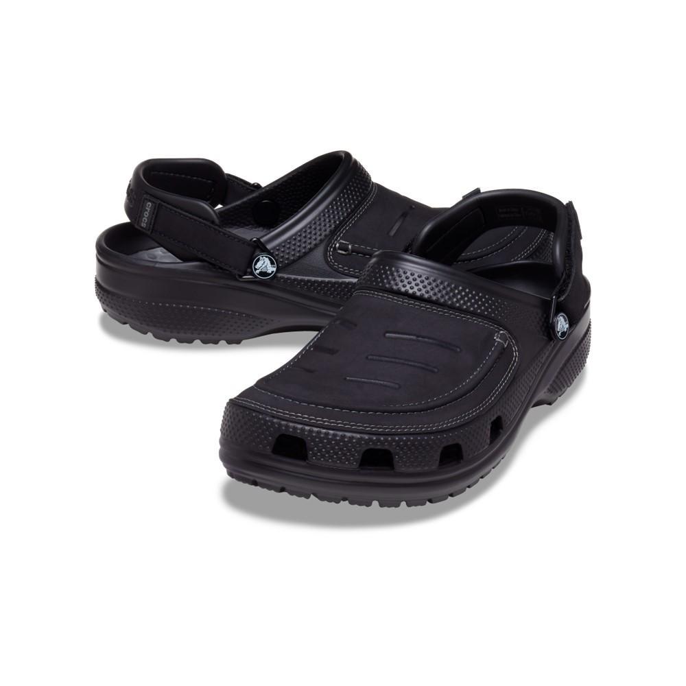 Sandália crocs yukon vista ii lr clog black/slate grey - 4