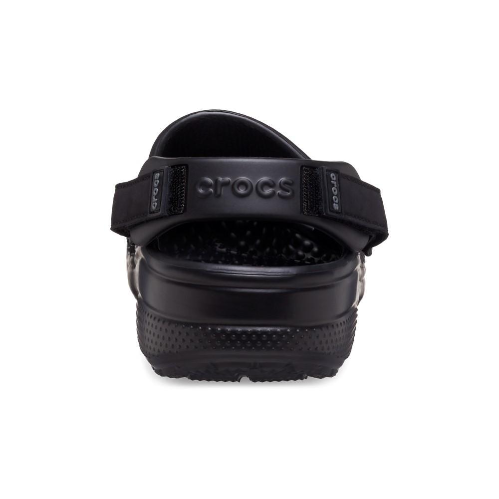Sandália crocs yukon vista ii lr clog black/slate grey - 7