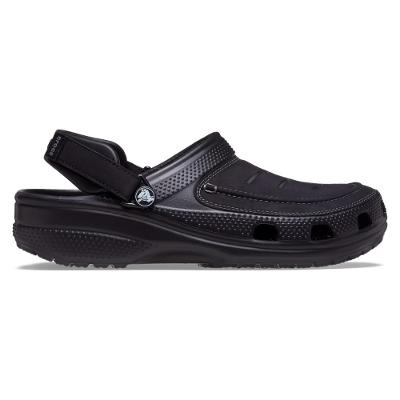 Sandália crocs yukon vista ii lr clog black/slate grey