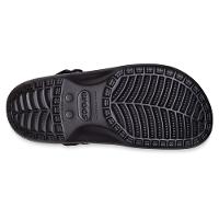 Sandália crocs yukon vista ii lr clog black/slate grey - 6