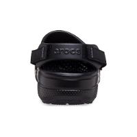 Sandália crocs yukon vista ii lr clog black/slate grey - 7