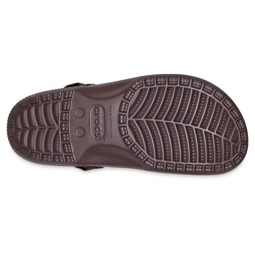 Sandália crocs yukon vista ii lr clog espresso/mushroom - 6