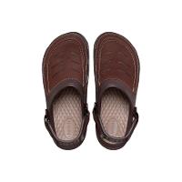 Sandália crocs yukon vista ii lr clog espresso/mushroom - 5