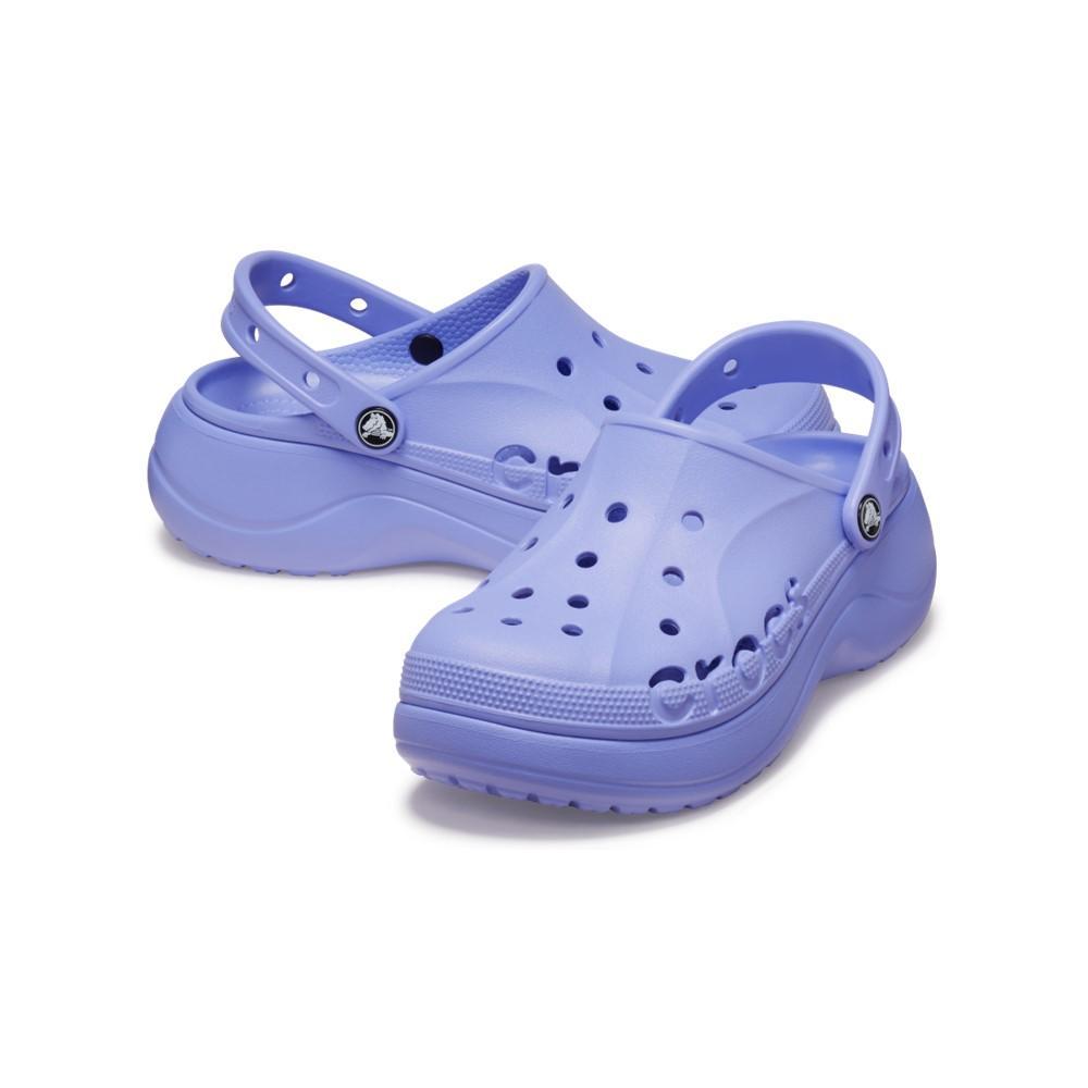 Sandália crocs baya plataform clog digital violet - 4