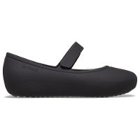 Sapatilha crocs brooklyn mary jane flat t black - 1