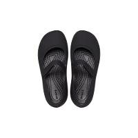 Sapatilha crocs brooklyn mary jane flat t black - 5