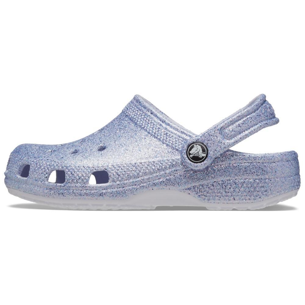 Sandália crocs classic clog glitter infantil frosted glitter - 3