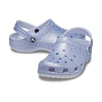 Sandália crocs classic clog glitter infantil frosted glitter