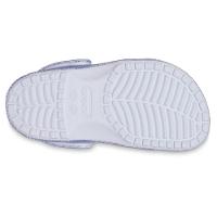 Sandália crocs classic clog glitter infantil frosted glitter - 6
