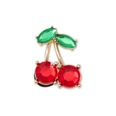 Jibbitz™ cereja de pedraria unico