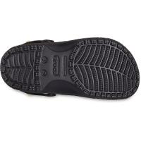 Sandália crocs classic glow space clog t black - 6