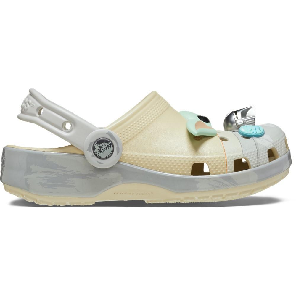 Sandália crocs classic grogu clog k bone - 1