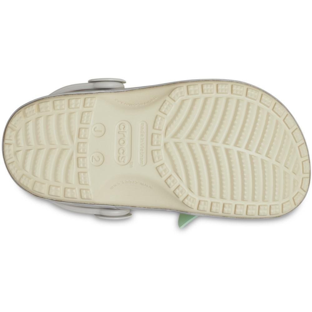 Sandália crocs classic grogu clog k bone - 6