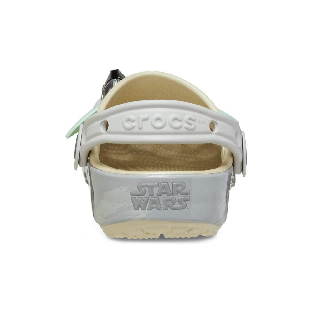 Sandália crocs classic grogu clog k bone - 7