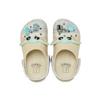 Sandália crocs classic grogu clog k bone - 5