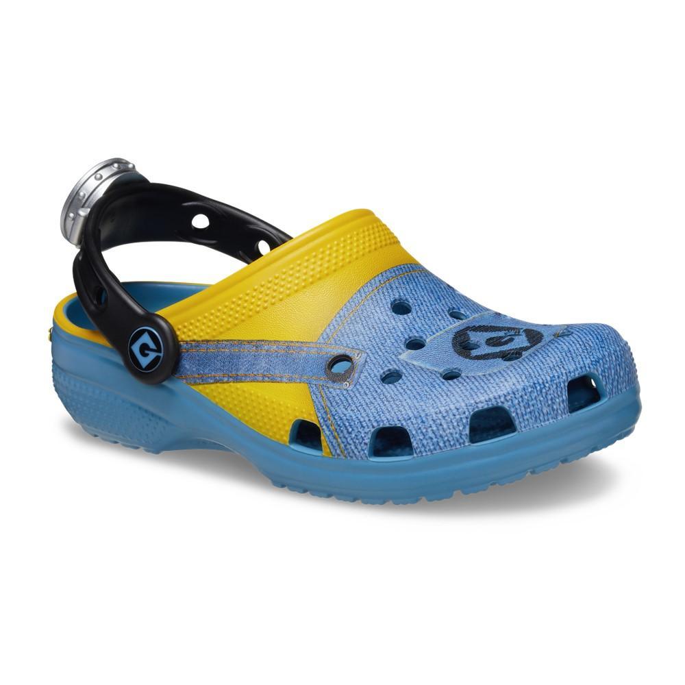 Sandália crocs meu malvado favorito minions classic clog t black - 2