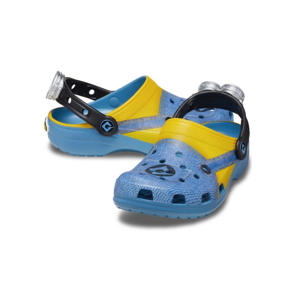 Sandália crocs meu malvado favorito minions classic clog t black - 4