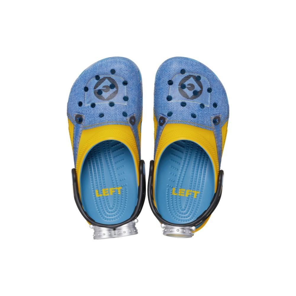 Sandália crocs meu malvado favorito minions classic clog t black - 5