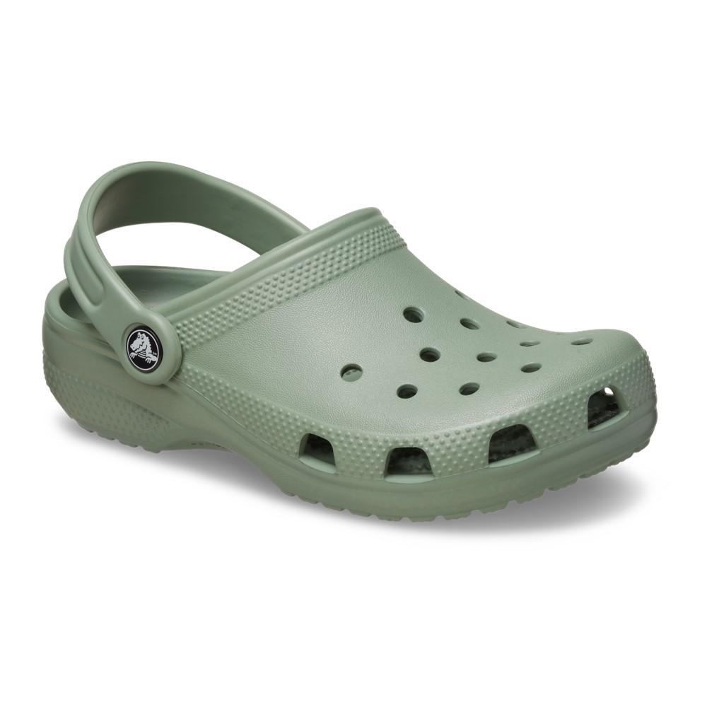 Sandália crocs classic clog kids moss - 2