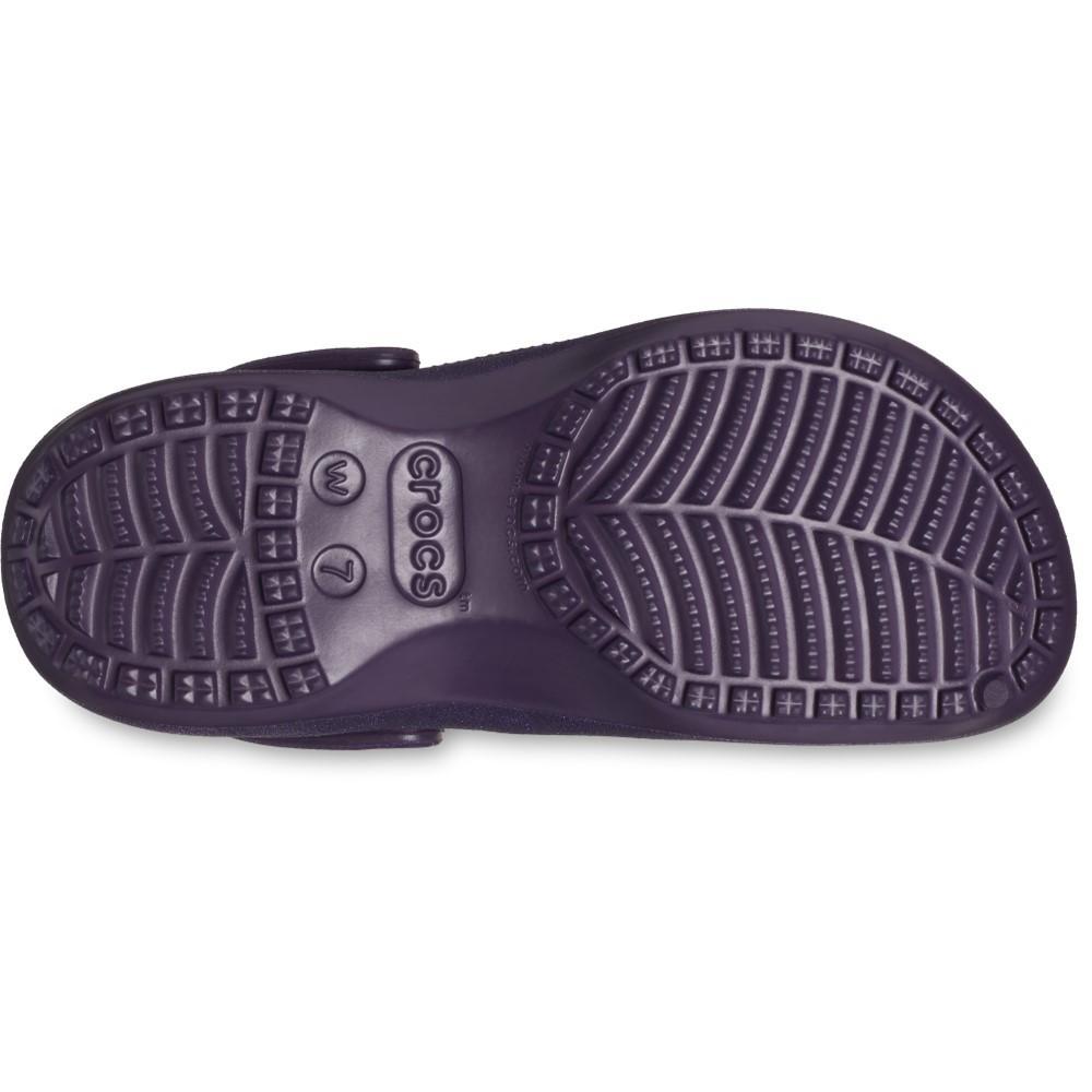 Sandália crocs plataform glitter clog  dark iris - 6