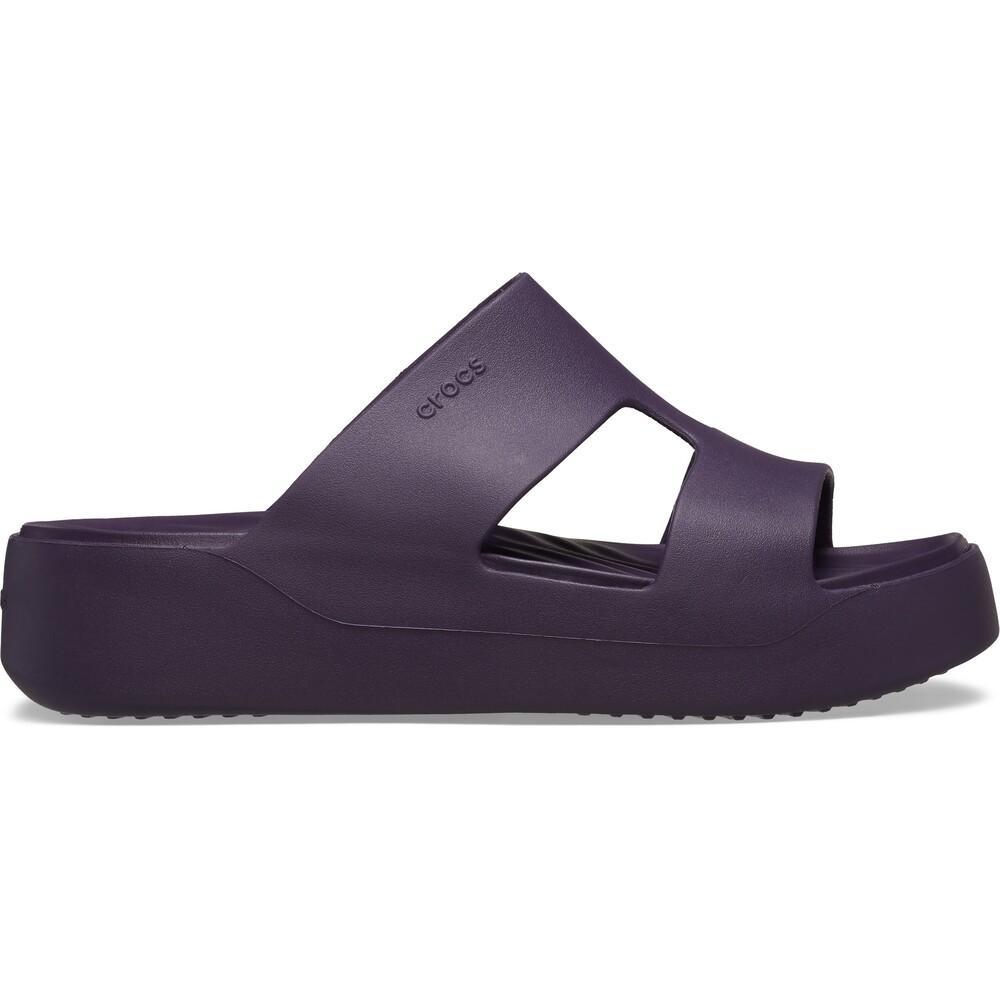 Sandália crocs getaway platform h-strap dark iris - 1