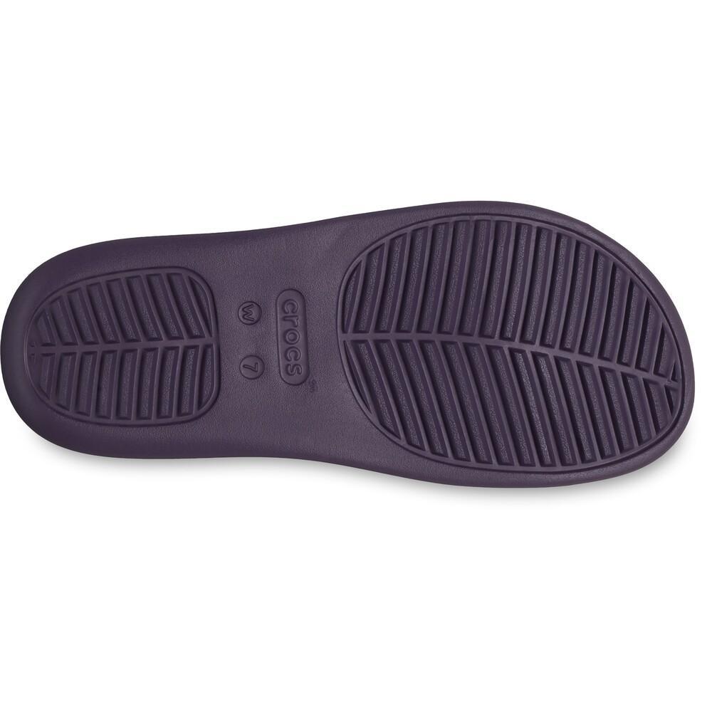 Sandália crocs getaway platform h-strap dark iris - 6