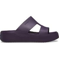 Sandália crocs getaway platform h-strap dark iris - 1