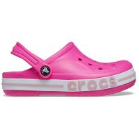 Sandália crocs bayaband clog t electric pink/petal pink - 1