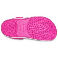 Sandália crocs bayaband clog t electric pink/petal pink - 6