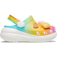 Sandália crocs ursinhos carinhosos crush clog white - 1