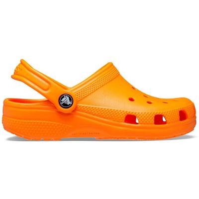 Sandália crocs classic clog kidst
 orange zing