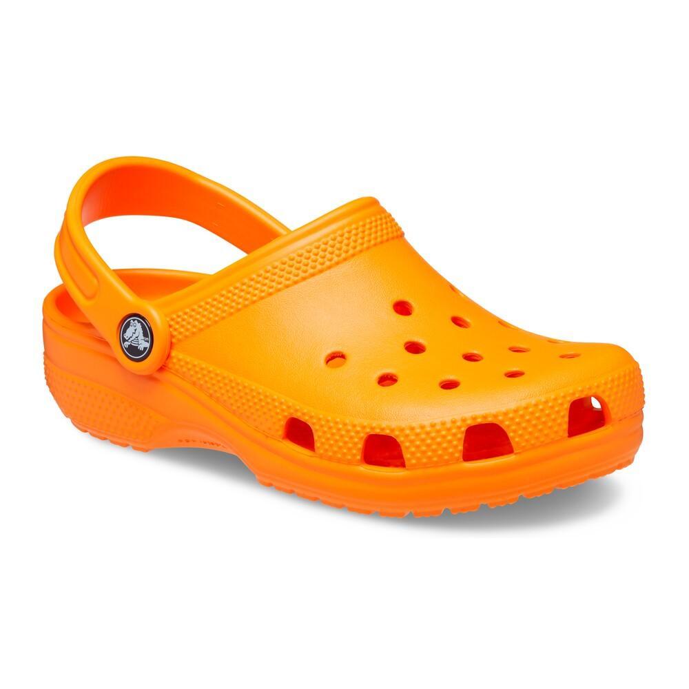 Sandália crocs classic clog kidst
 orange zing - 2