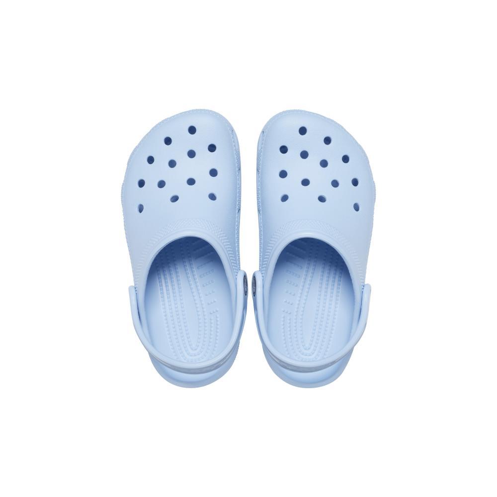 Sandália crocs classic clog kids blue calcite - 5