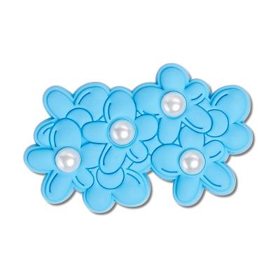 Jibbitz™ ramo de flores azuis unico
