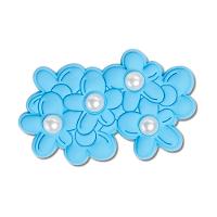 Jibbitz™ ramo de flores azuis unico - 1