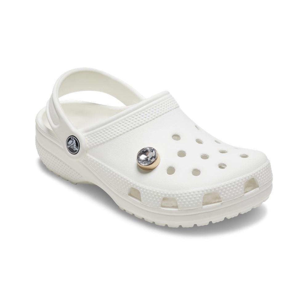 Jibbitz™ círculo de pedraria dourado unico - 2