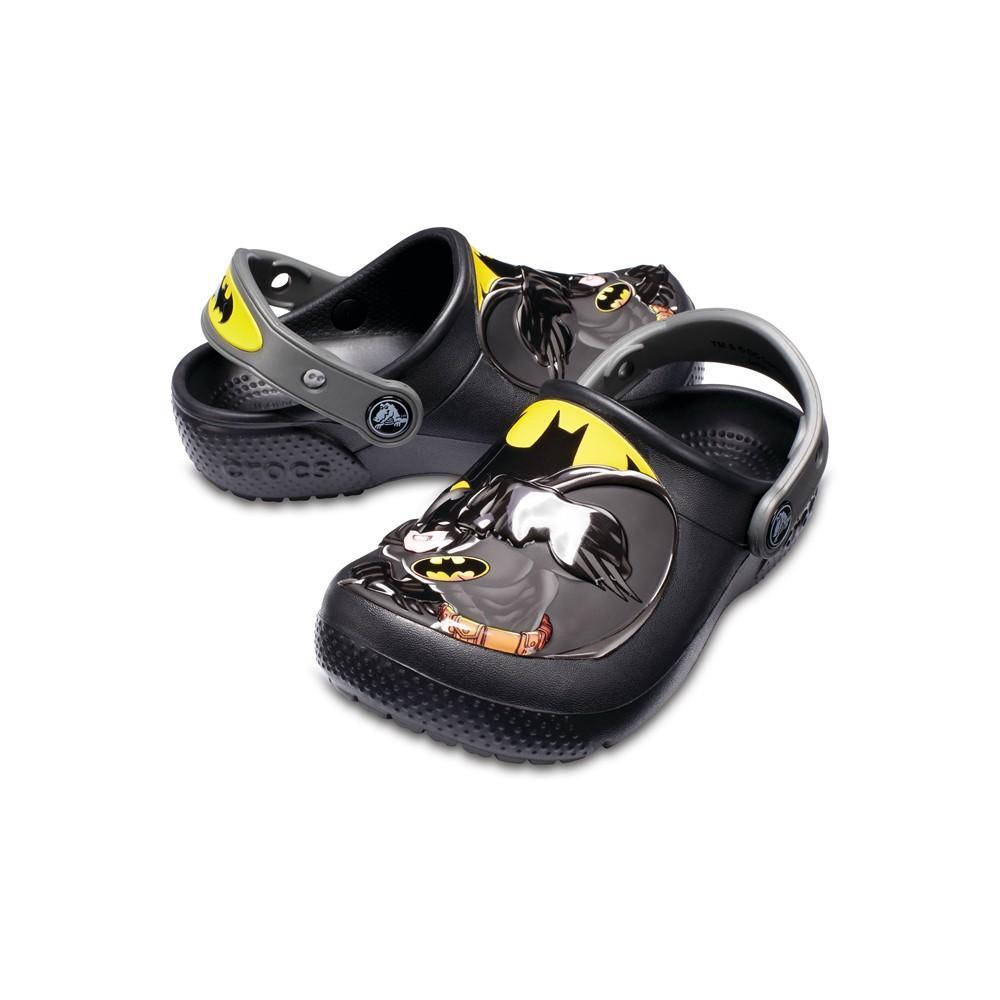 Sandália crocs fun lab batman clog infantil
 black - 6