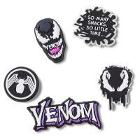 Jibbitz™ spider-man venom pack com 5 peças unico - 1