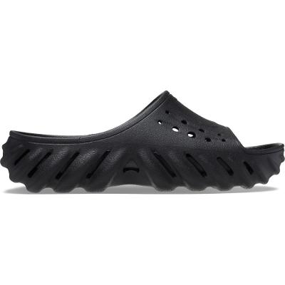 Chinelo crocs echo slide black