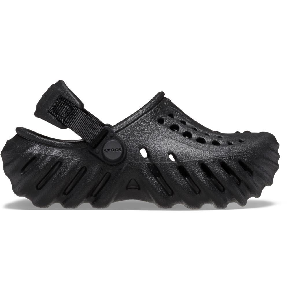 Sandália crocs echo clog t black - 1